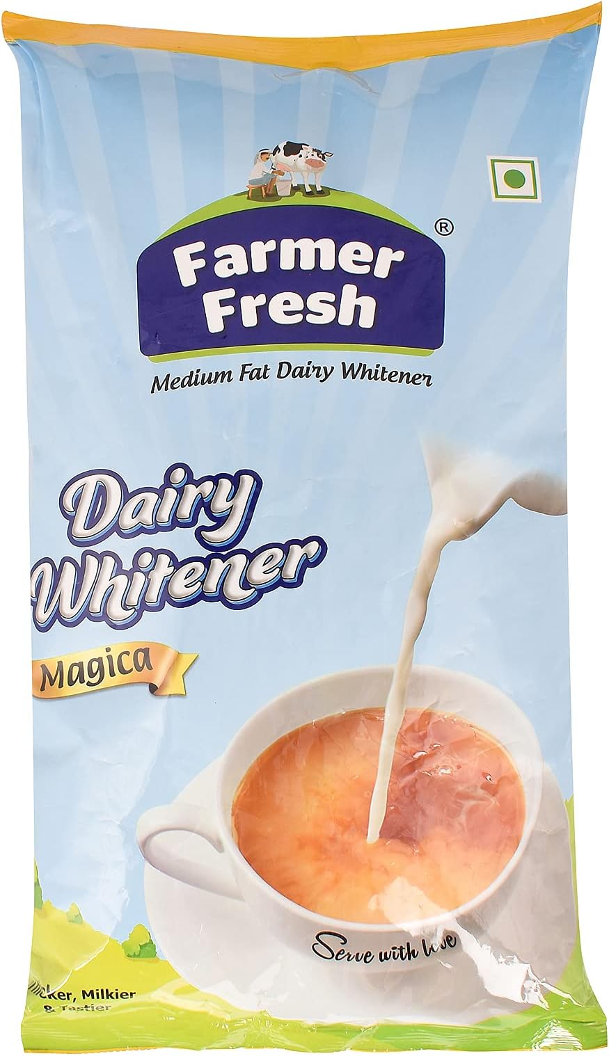 Farmer Fresh 1kg Dairy Whitener | No Added Preservatives | Perfect for Tea & Coffee | Magica Pure & Premium
