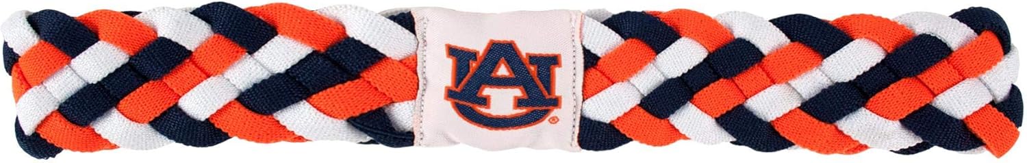 Littlearth NCAA Auburn Tigers Braided Headband