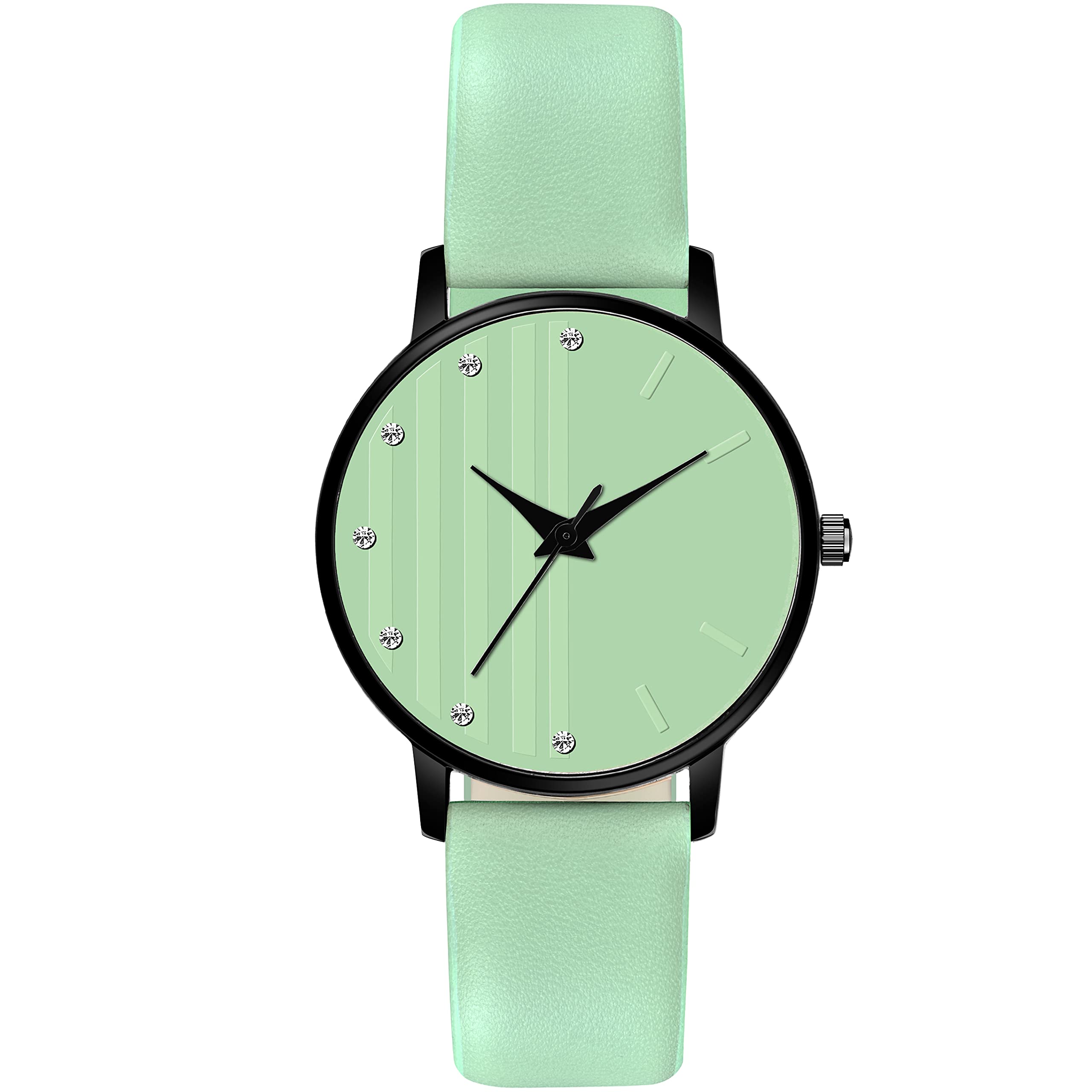 PERCLUTION ENTERPRISEAnalogue Display and It's Come with Leather Strap which is Suitable for Women Watches