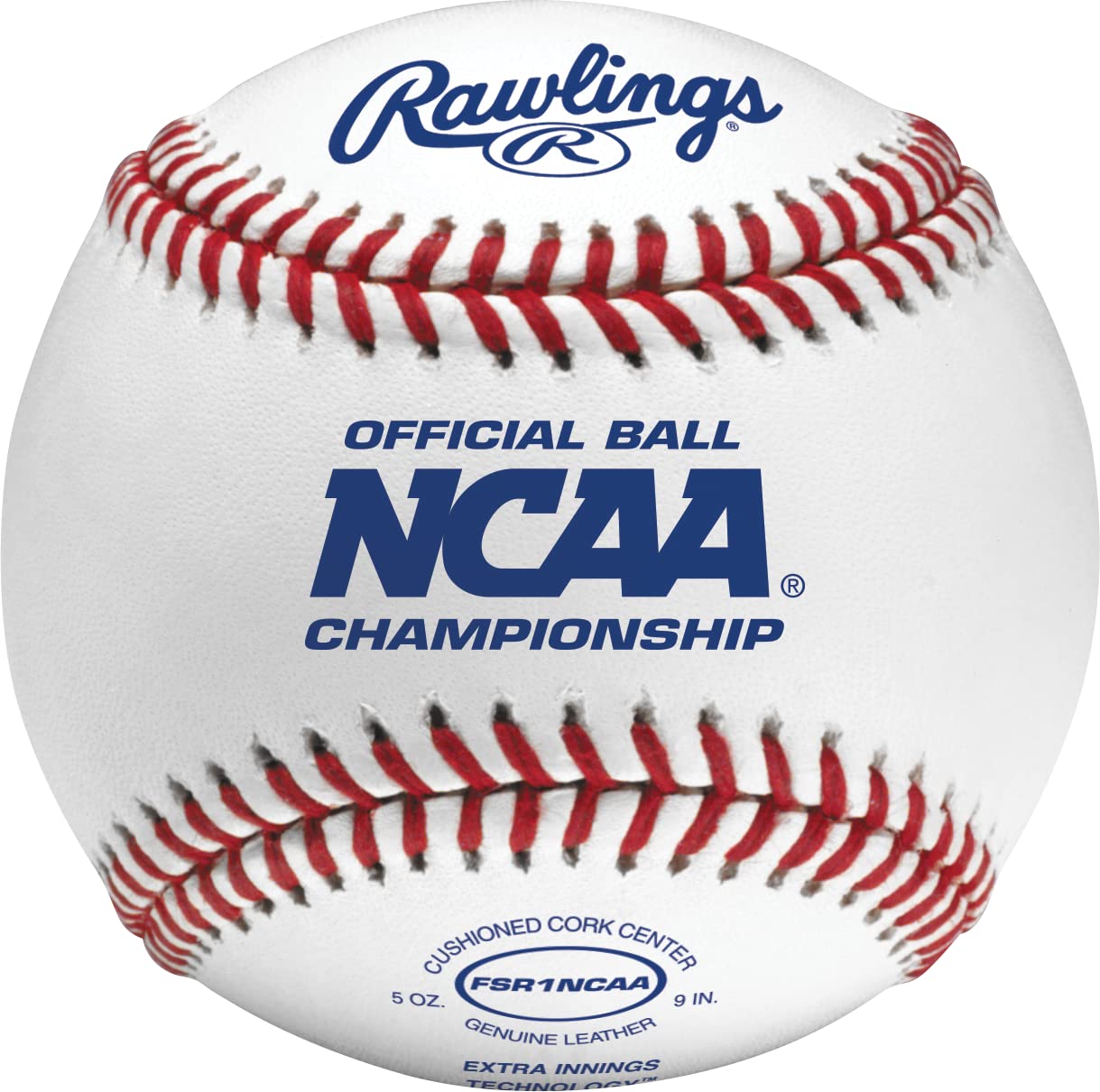 Rawlings FSR1NCAA FLAT SEAM NCAA Championship Baseball