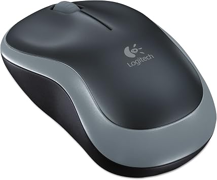 Logitech M185 Wireless Mouse, Silver