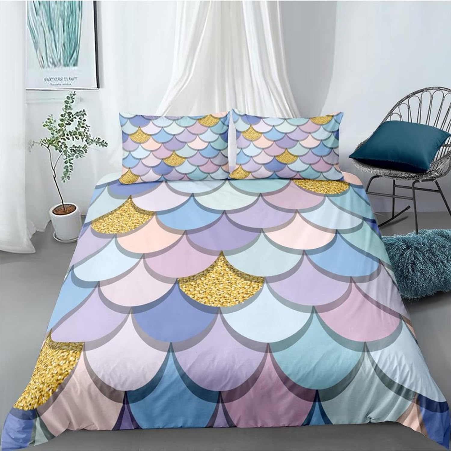 Parure de lit adulte 3D dessin animé pour une chambre moderne et accueillante