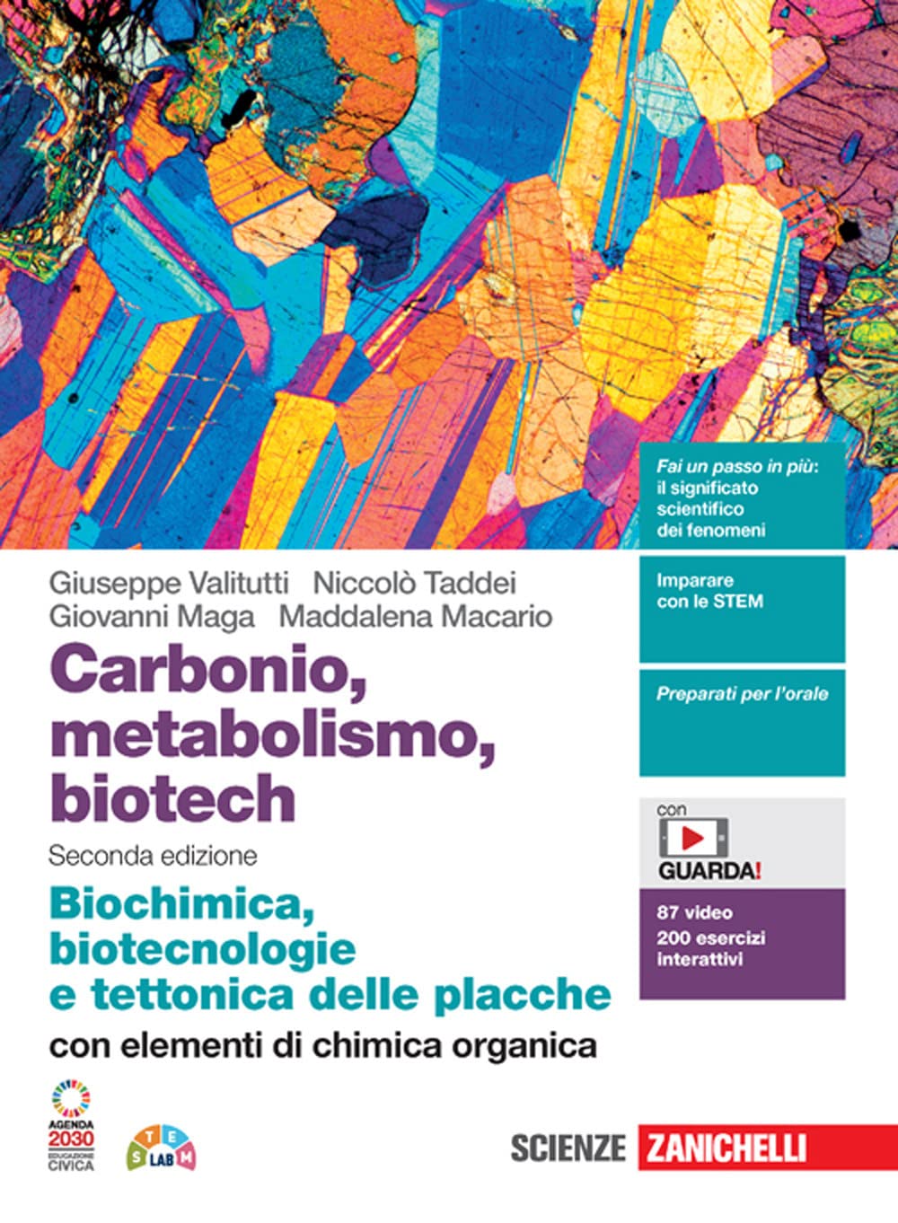 Carbonio, metabolismo, biotech. Biochimica, biotecnologie e tettonica delle placche con elementi di chimica organica. Per le Scuole superiori. Con Contenuto digitale (fornito elettronicamente)