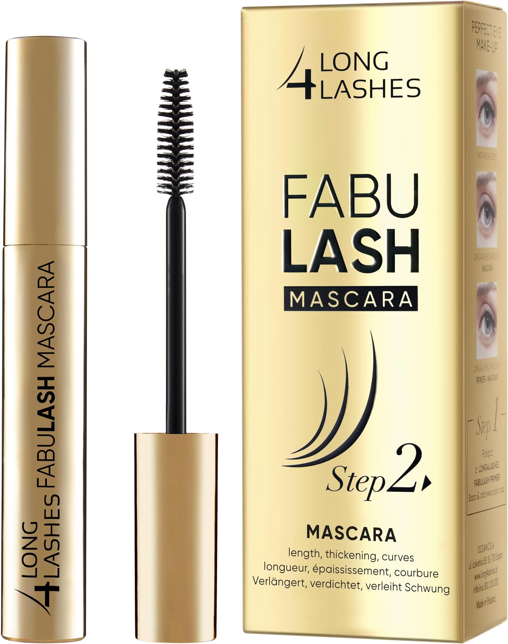 FABULASH Mascara (Black, 10ml)