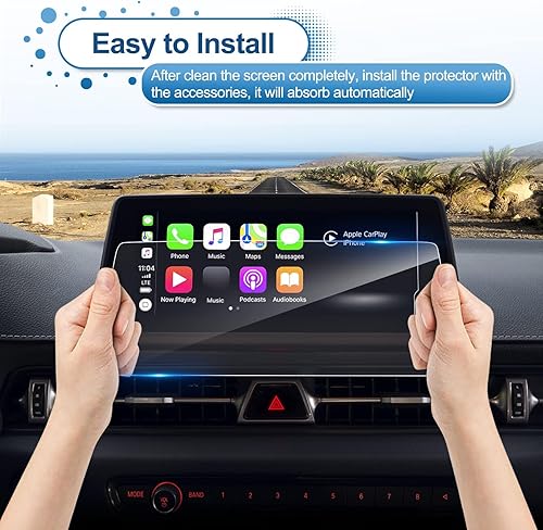 Vista 7 de Protector de pantalla T oyota Supra 2022 2021 2020 para Supra GR Supra (J29/DB) de 8.8 pulgadas, pantalla táctil de navegación de vidrio templado