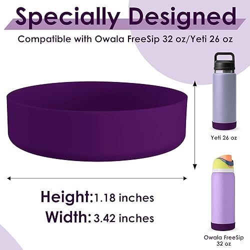 Miniatura 2 de UBEEKOO Funda para botella de agua, compatible con Owala, Yeti, para accesorios para botellas de agua Stanley, funda para Owala FreeSip de 32 onzas,