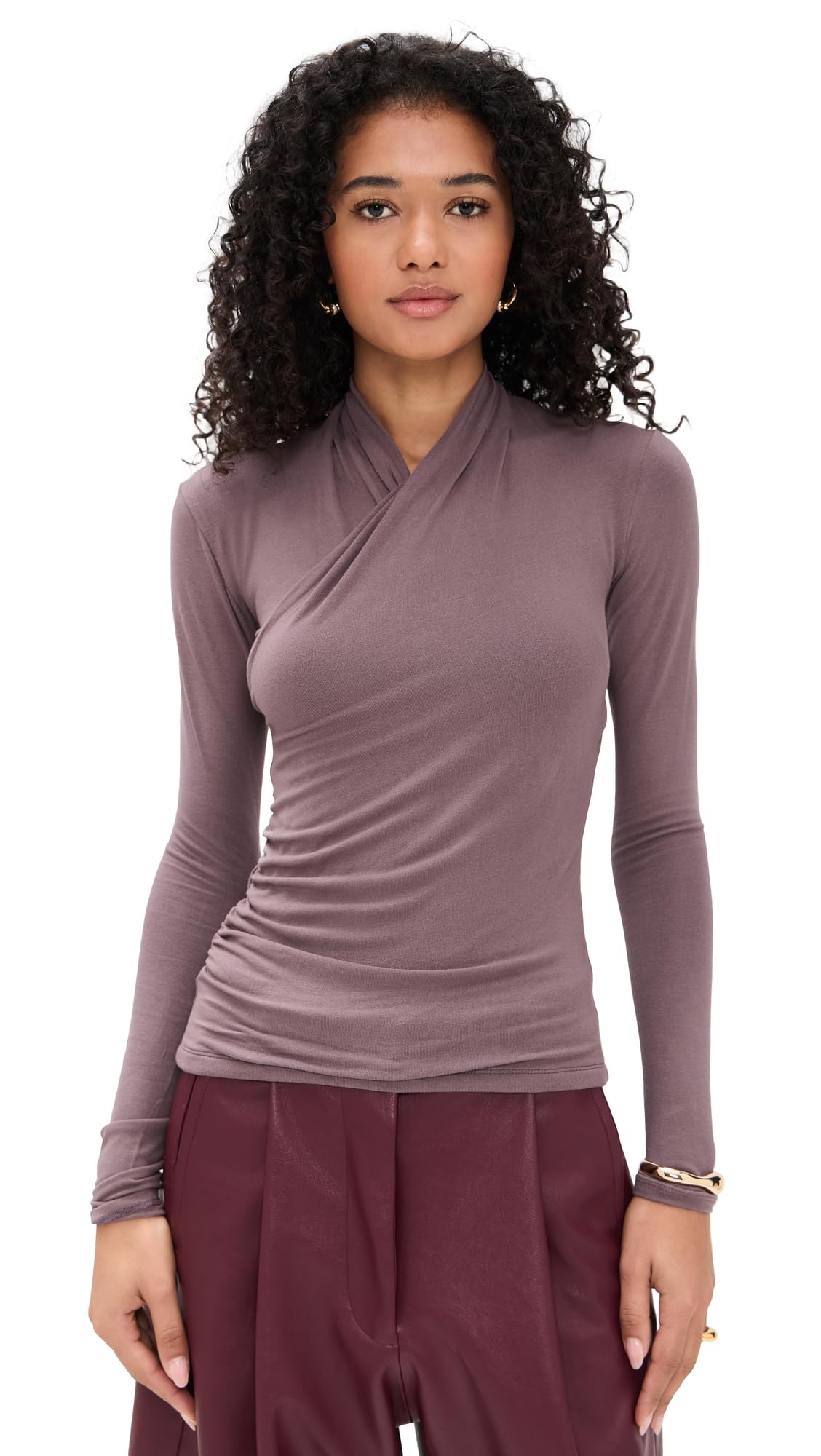 Vince Women's Fixed Wrap Top