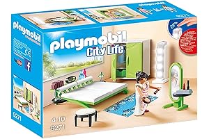 playmobil Living Room Bedroom Set Building Set