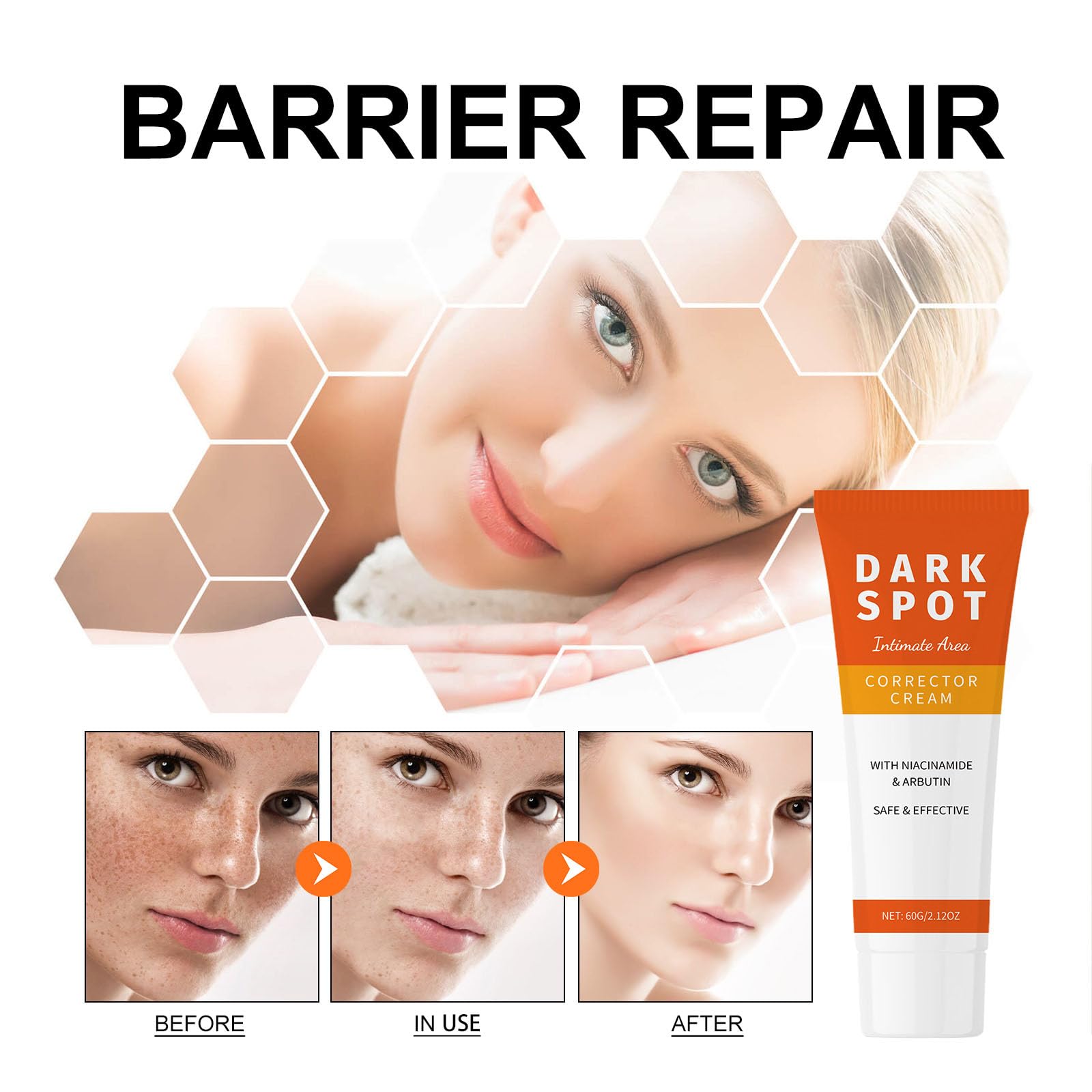 Dark Spot Corrector for Face and Body, Intimate Areas Spot Cream with Niacinamide, Dark Spot Remover for Face - Image 3