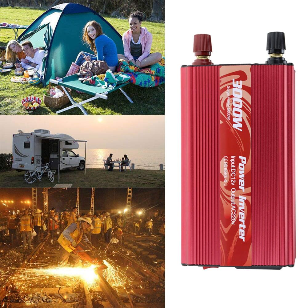 Asudaro 70W Auto Wechselrichter - 12V Auf 110V Mit USB, Für Laptop & Handy