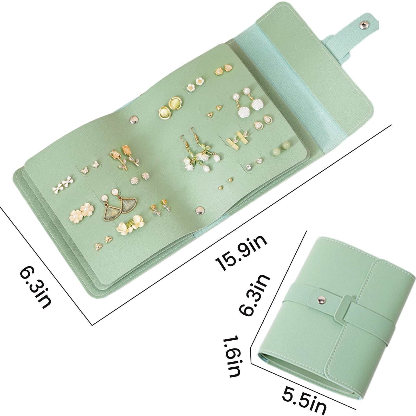 Grande Trousse Bijoux Voyage, Pochette À Bijoux, Mallette Classeur Bijoux, Sac De Rangement