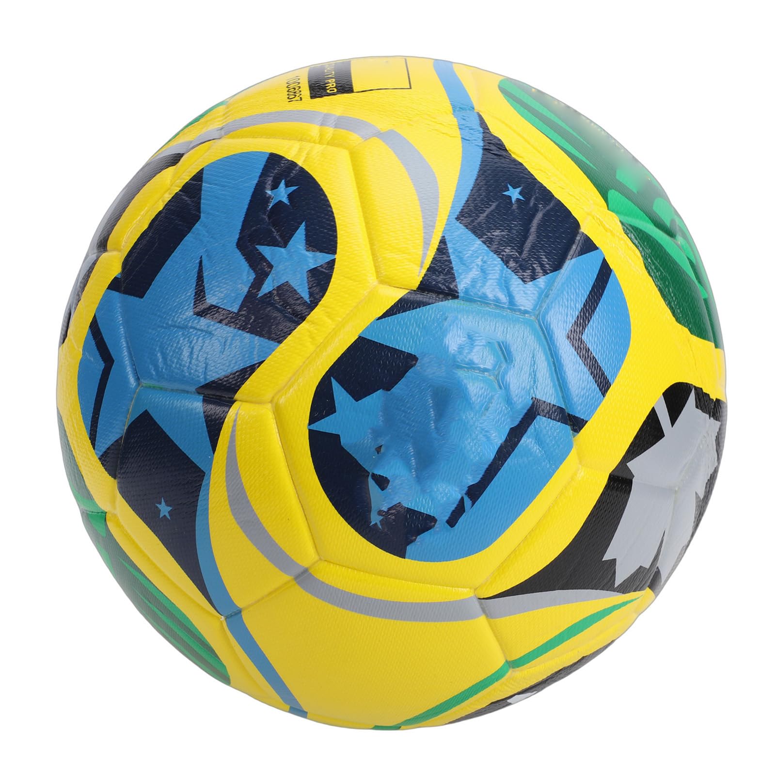Pallone da Calcio Misura 5, Pallone da Gara Termosaldato, di Dimensioni Ufficiali Premium con Camera d'aria Rinforzata, Ideale per Allenamento, Gioco Competitivo e Tutti i Livelli di abilità