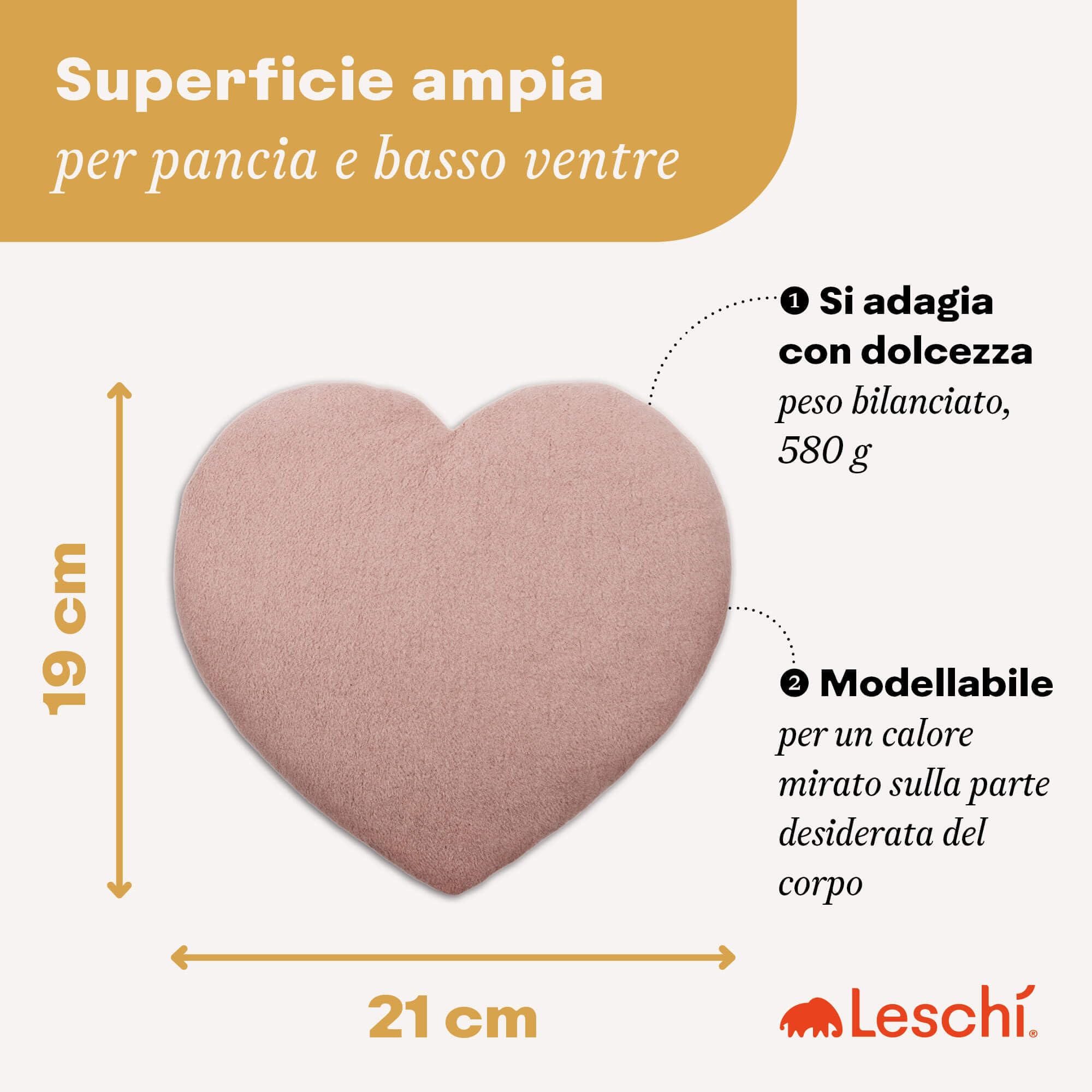 Cuscino Cervicale Termico Leschi A Forma Di Cane – 100% Cotone E Grano Biologici, Riscaldabile Al Microonde, Per Collo E Spalle, Beige - 4