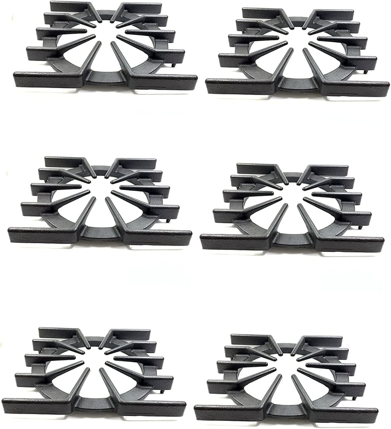 Obida 6PK PA060037 PA060024 for Viking Spider Grate Black New Gas Cooking Ranges Spider Grate 10-7/8"
