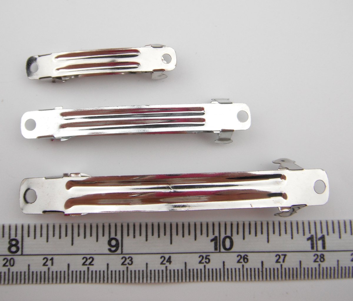 50 Stück Alligator Haarspangen - Krokodilklemmen Zum Stylen - 45mm