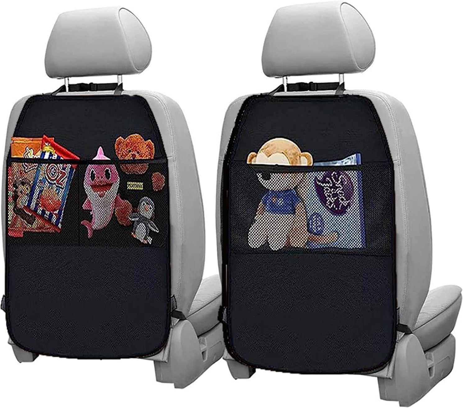 Funmo 2 Pcs Car Seat Organiser,Car Organiser,Waterproof Car Seat