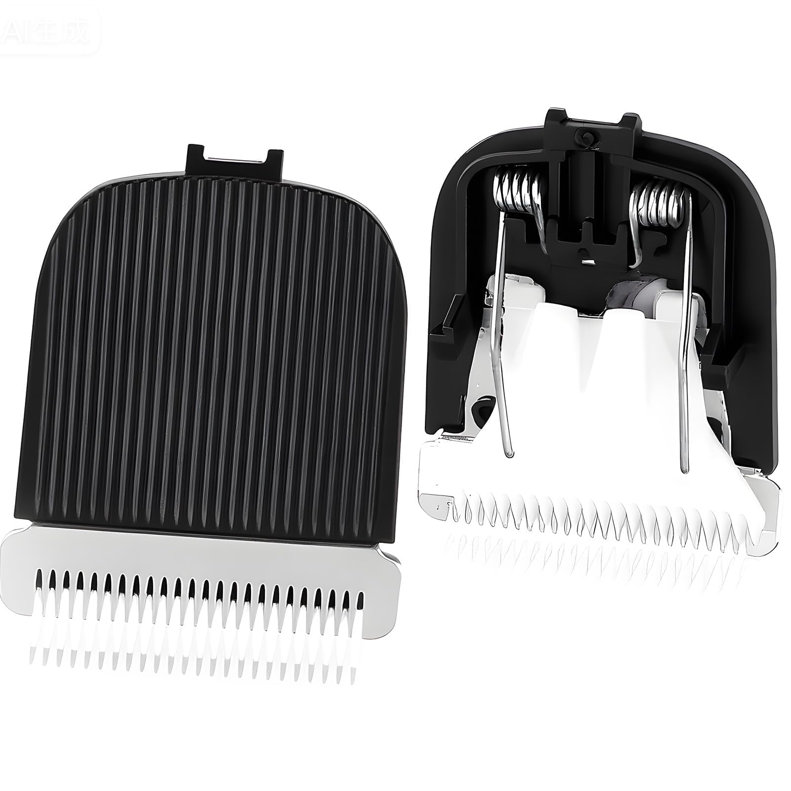 2 Pack Replacement Blades for Manscaped Shaver,The Lawn Mower Electric Groin Hair Trimmer Replacement Head Snap-in Hair Clipper Blades Compatible with Manscaped 4.0 3.0 Black-image-21