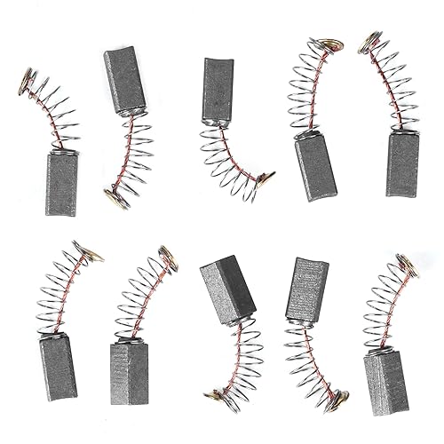 Miniatura 3 de 20 cepillos de motor de carbono para herramienta eléctrica de 0.394 in x 0.197 in x 0.197 in