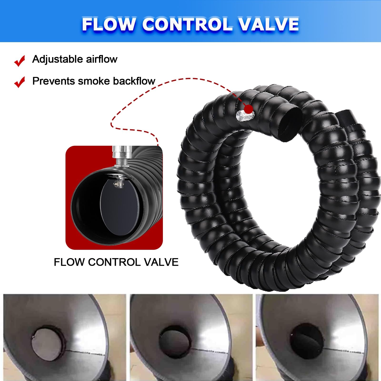 Tubo di aspirazione fumi con braccio regolabile, sistema di filtrazione dell'aria per rimozione di fumo, polvere, saldatura in saldatura e officina