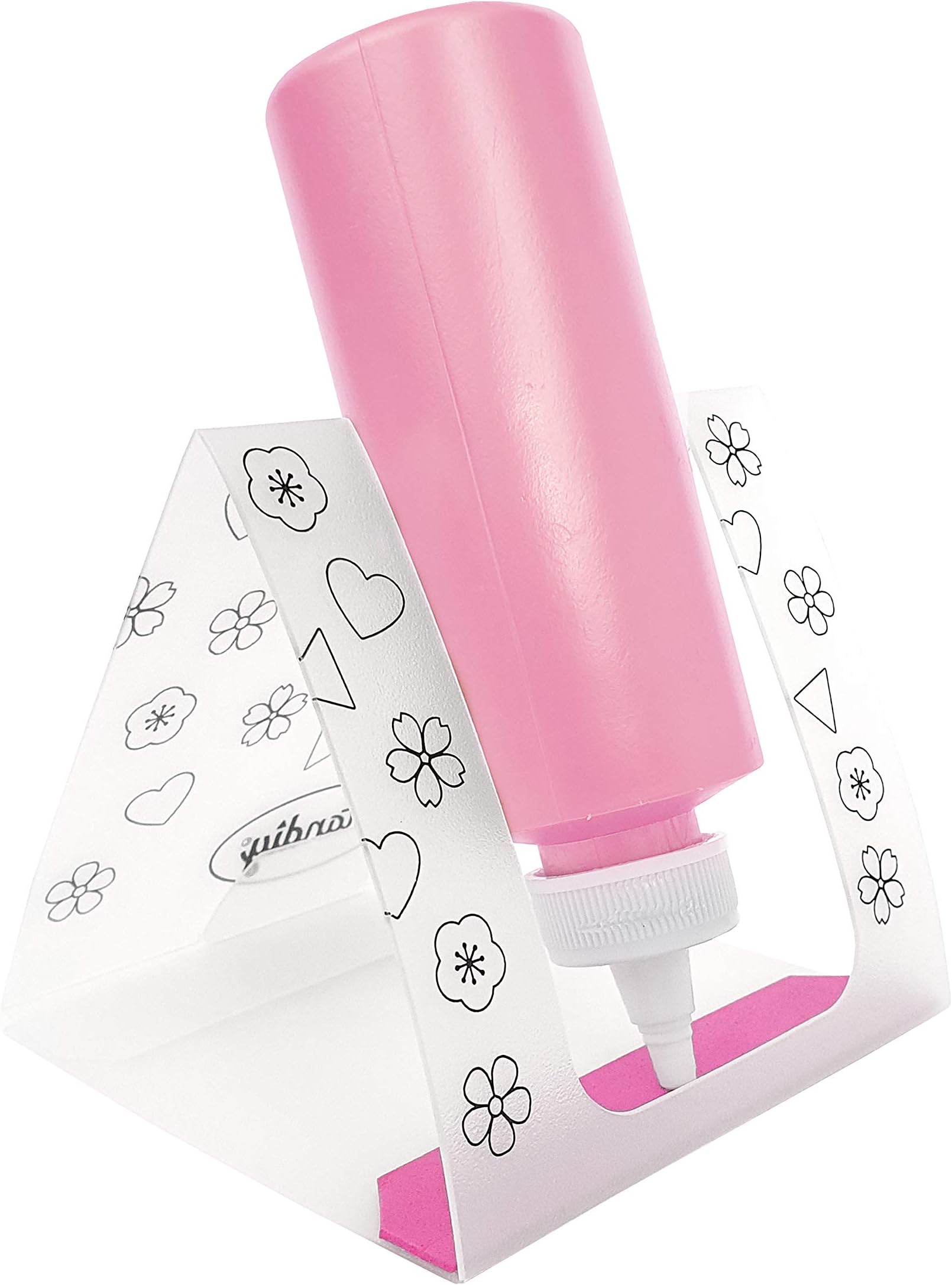Liquid Glue Stand - Craft Glue Bottle Holder, Fine Tip, Precision Tip, and Needle Tip Glue Bottle Stand, Scrapbooking Tools, Your Glue is Always Ready for Your Craft Projects (Flowers)