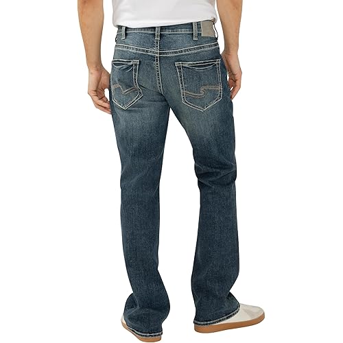 Silver Jeans Co. Men's Craig Classic Fit Bootcut Jeans