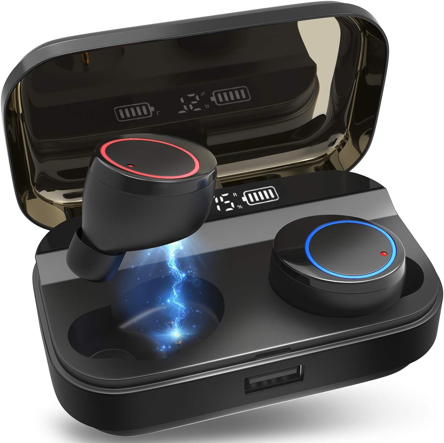 OptiSafe - R.G.P.-Double Ended Barrel case with Blue & Orange lids (3 Pack)