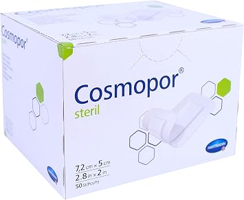 COSMOPOR sterile 7,2x5cm from PAUL HARTMANN AG - 50 St