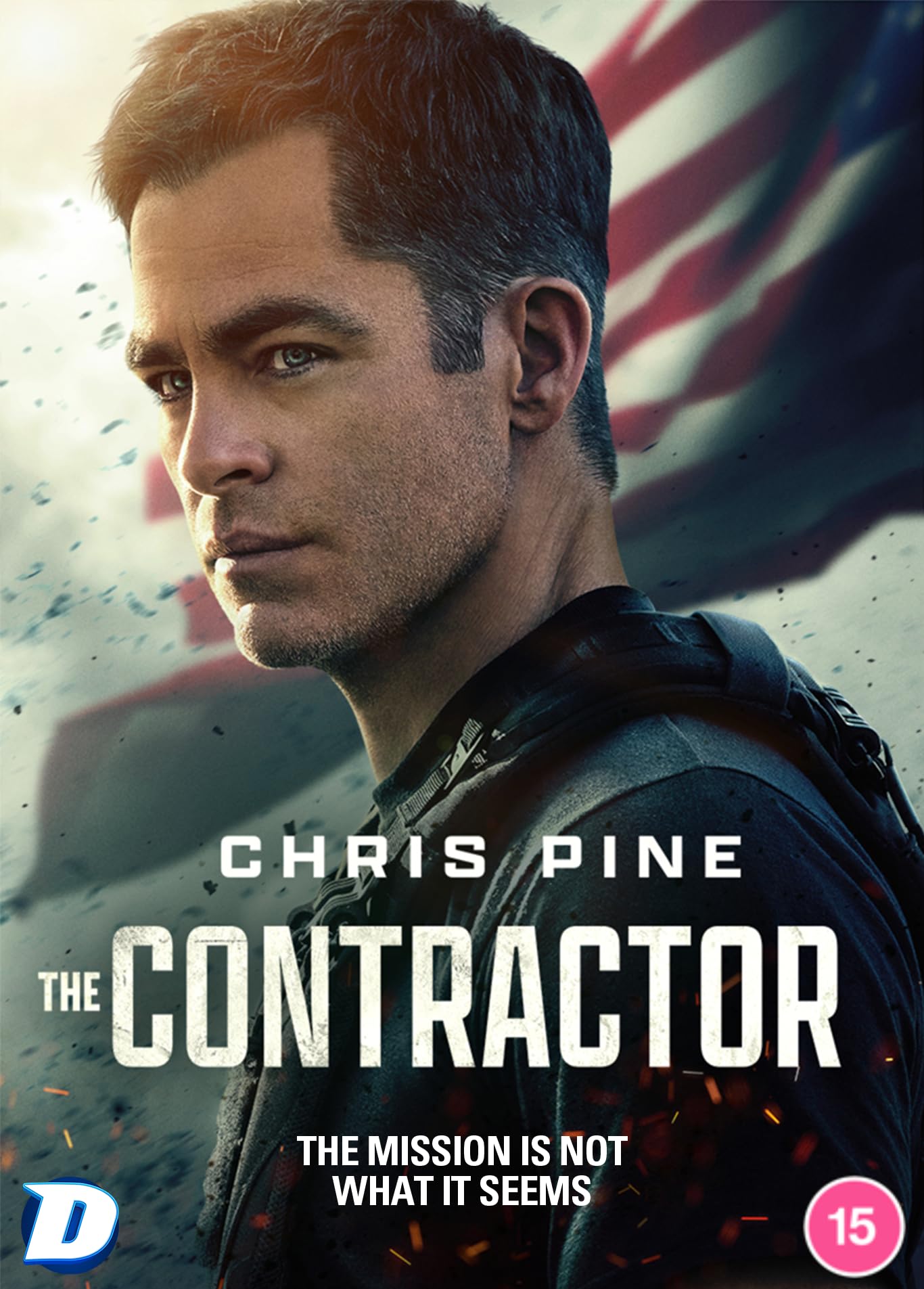 THE CONTRACTOR DVD CHRIS PINE