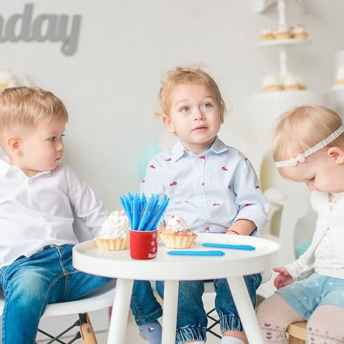 Miniatura 7 de Nuanchu 50 bolígrafos de baby shower para invitados, con texto en inglés "It's a Boy or Girl", retráctiles, regalos de baby shower, decoración de