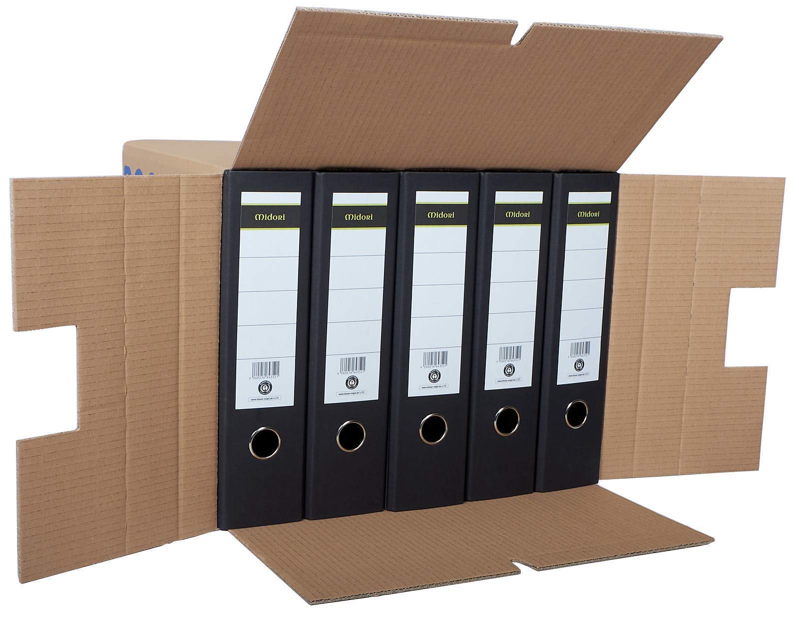 KK Verpackungen Bücherkartons 25 Stück 405x330x353 mm 2-wellig Tragkraft 50 kg Umzugskarton