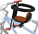 Child Bike Seat - Front Mount, Kids Bike Seat for Adult Bike, Baby Bike Seat Front Mounted, Toddler Bike Seat for Children 1~5 Years