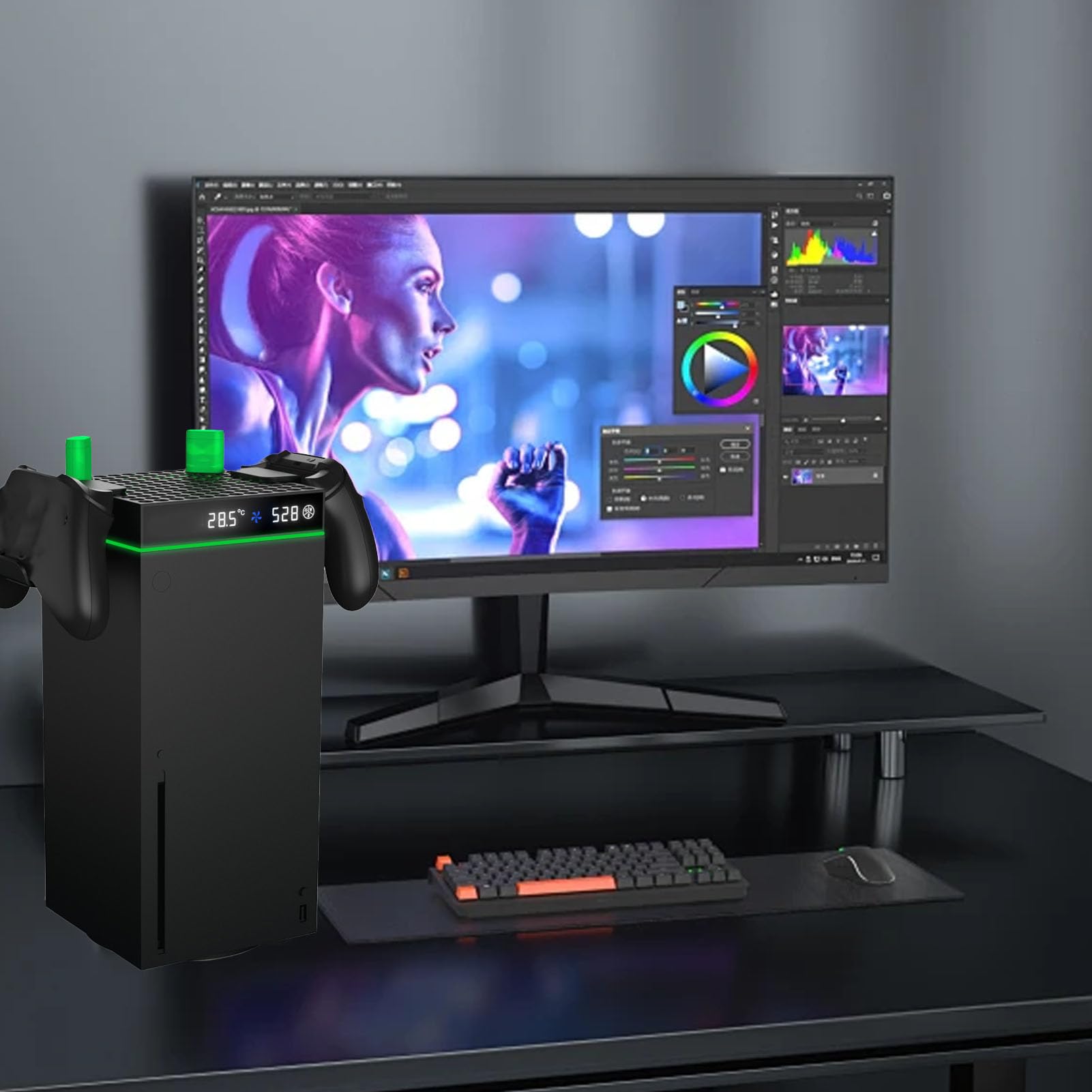 Sistema di Raffreddamento per Console di Gioco, Ventola di Raffreddamento per Console di Gioco in ABS per la Casa
