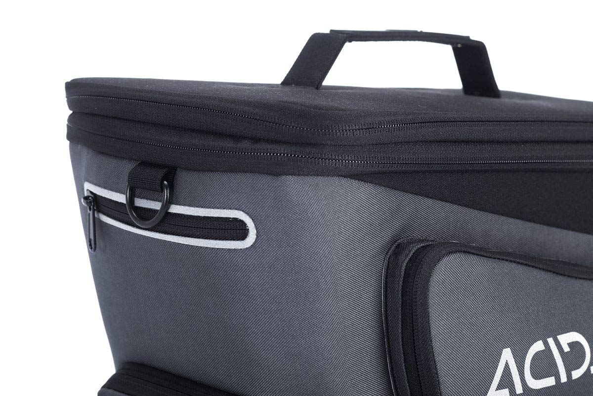 acid Trunk 8+7 RILink Fahrrad Gepäckträgertasche schwarz