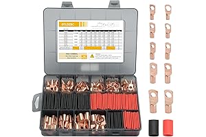 Exclusive Thickened Copper Lugs Assortment Kit