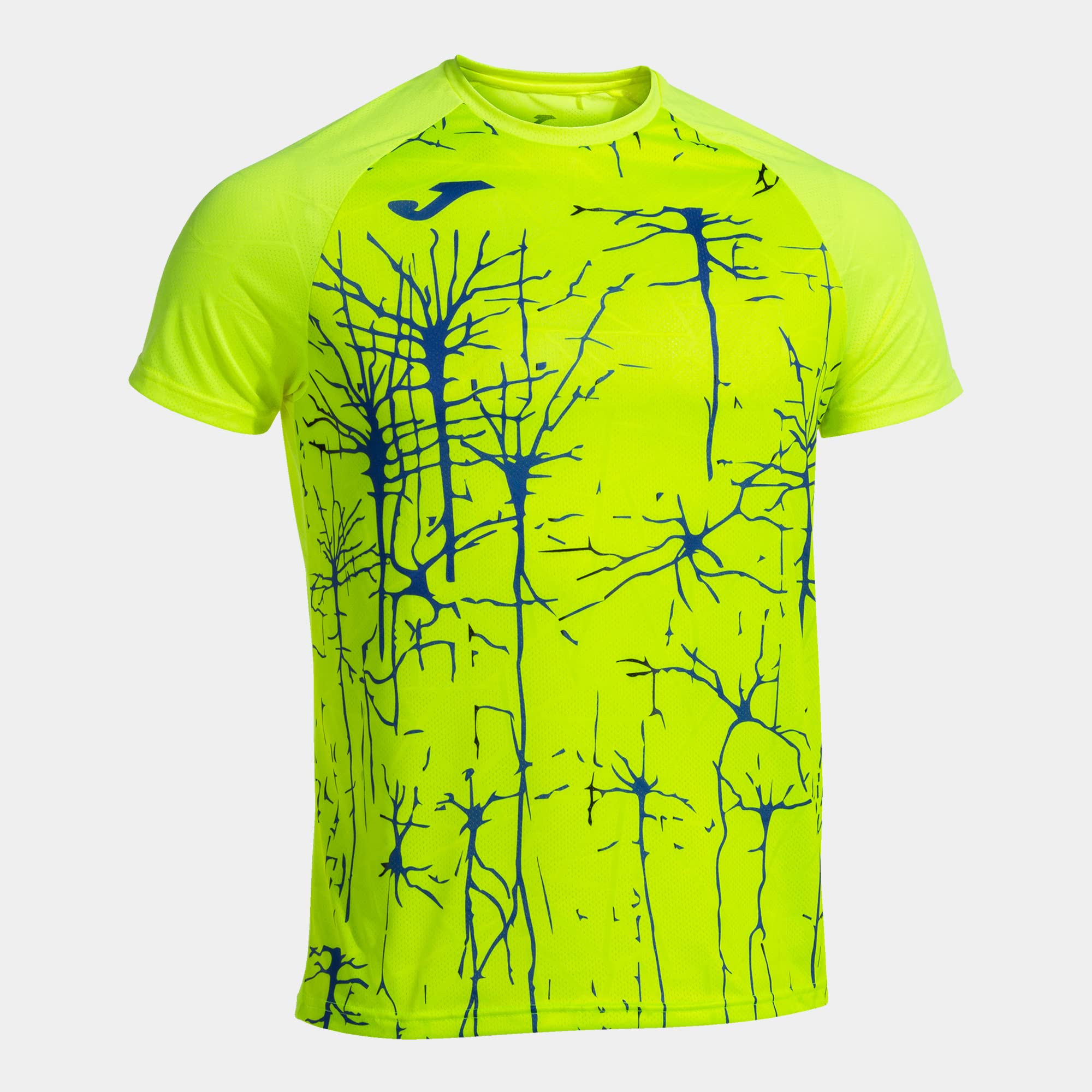 Joma Men's Elite Ix Short Sleeve T-Shirt, Fluorescent Yellow, M