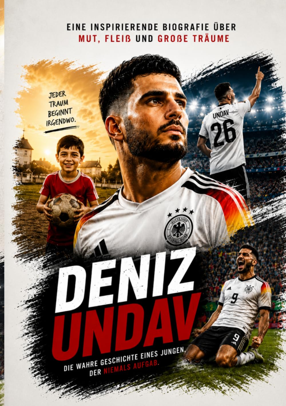 Deniz Undav (Kinderbuch Biografie): Vom Bolzplatz ins Nationaltrikot: Die inspirierende Geschichte eines Fußballers voller Mut, Fleiß und Leidenschaft ... - Kinderbücher Biografien von Fußballern)
