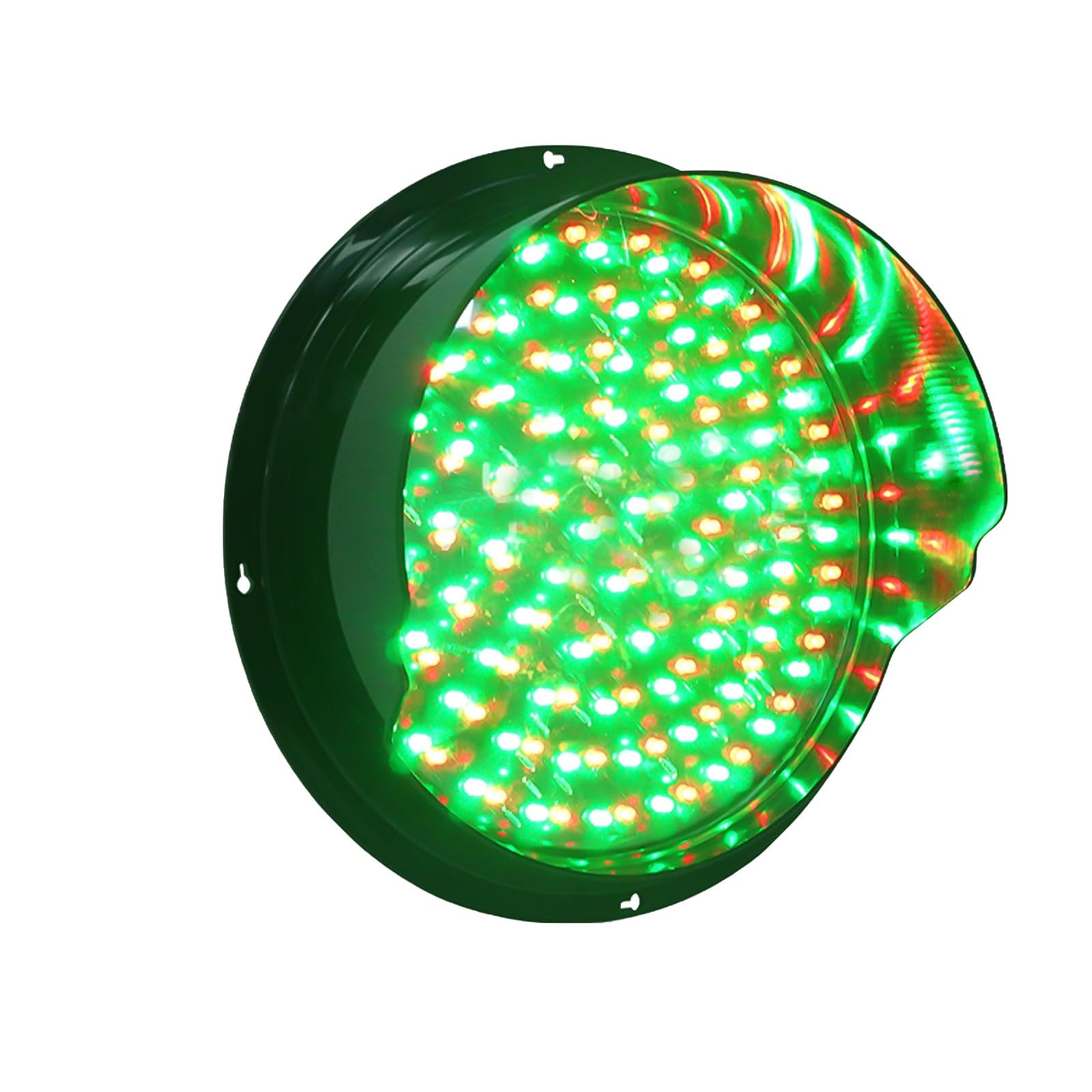 Lampada Semaforo 12/24V, LED Semaforo Rosso e Verde, Impermeabile IP67, Adatta per Traffico, Attrezzature e Canali(13cm/5in)