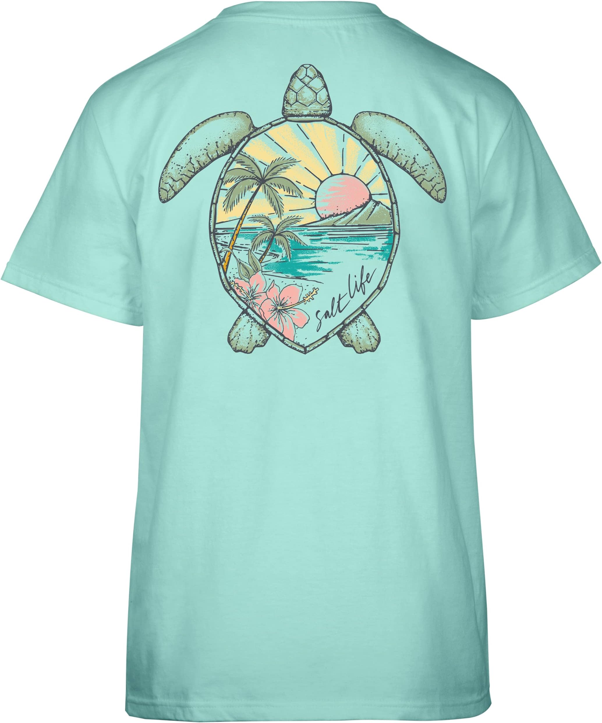 Salt Life Women's Turtle Sunsets Short Sleeve Tee