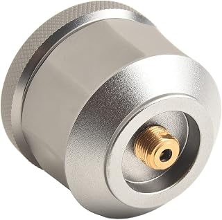 Gdfnmogo Linterna de gas para camping, lámpara de gas al aire libre, iluminación de luminancia ajustable para camping, senderismo y aventuras al aire libre (solo tanque)