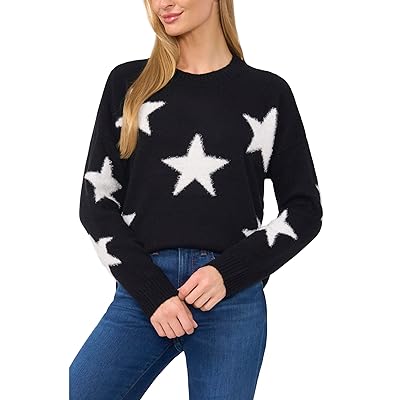 CeCe Metallic Star Eyelash Women