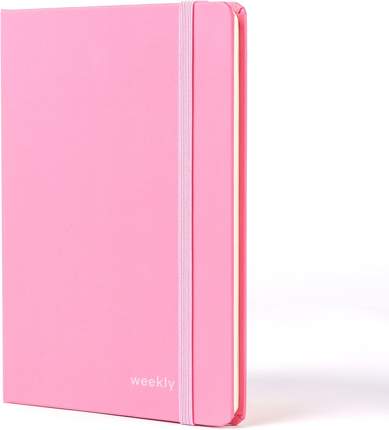 Jumble and Co Moodler A5 Week to View Undated Diary - Rose-tinted Pink