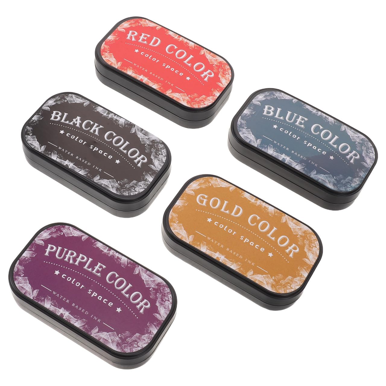 Almohadilla tinta para sellos que evita manchas lavable para estampar tarjetas sin borrones