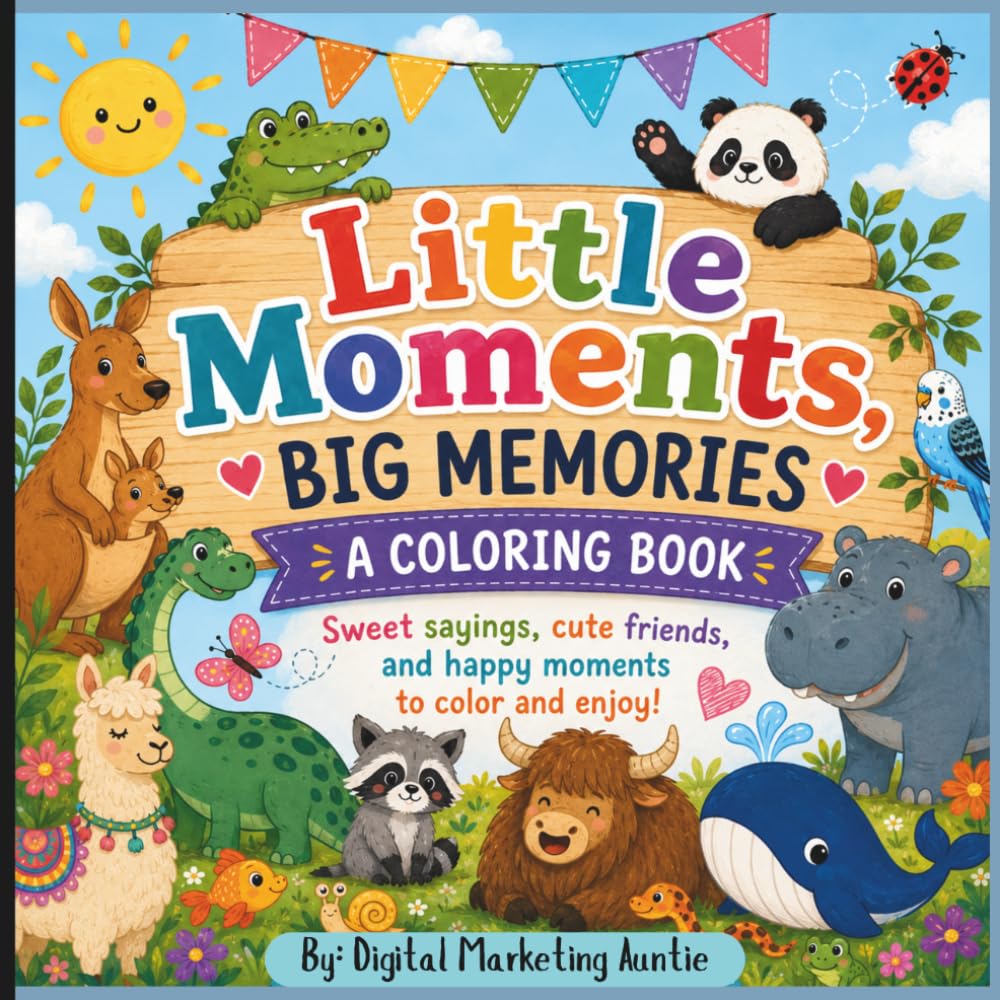 Little Moments, Big Memories: Sweet Sayings, Cute Friends & Happy Moments