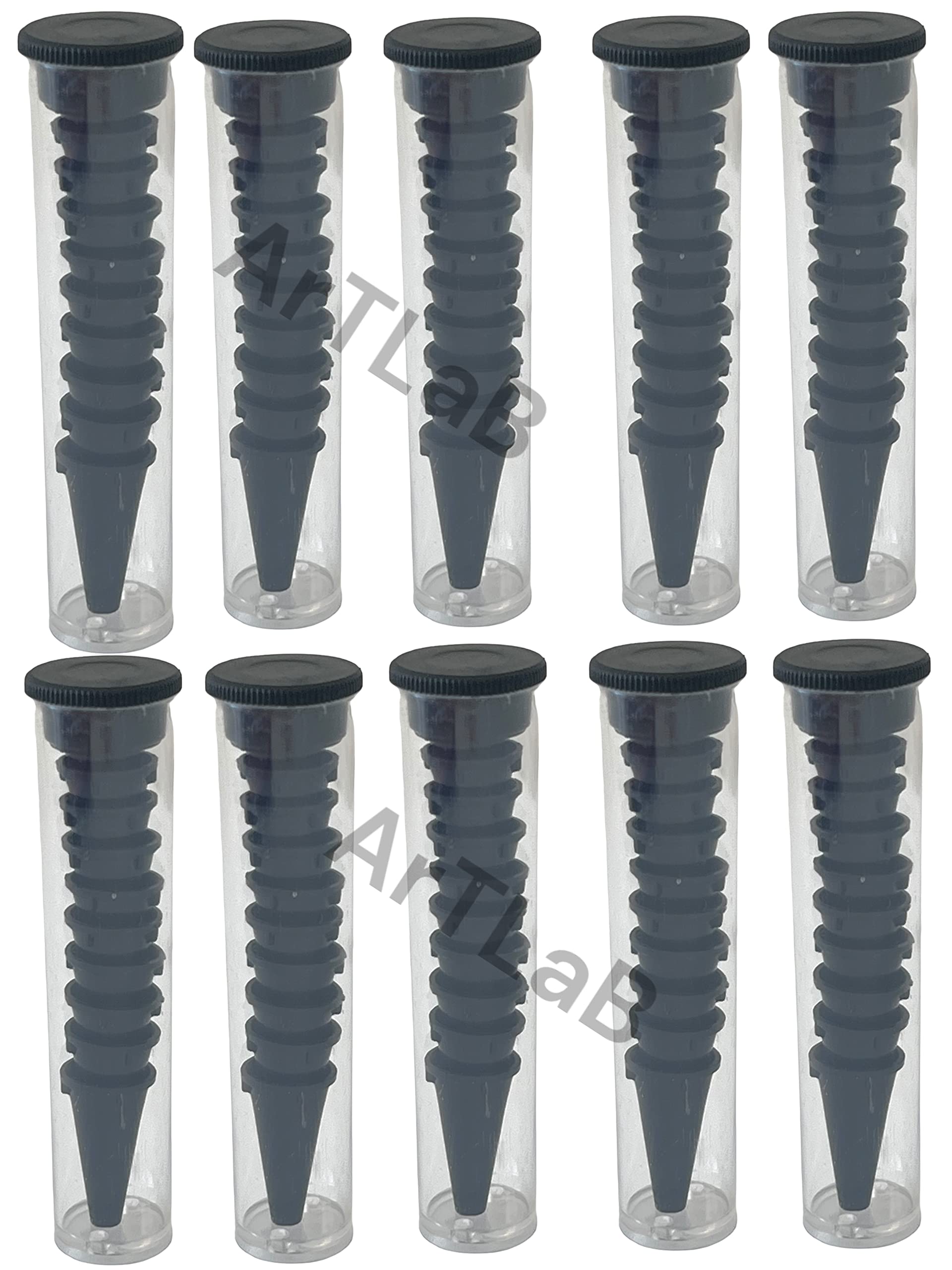 Artlab-Otoscope - Ear Otoscope with Light, Ear Infection Detector -Mini Otoscope Set Pocket Ear Scope Set for Students Nurse Children Adults Pets Home use (Specula Tips -10 Tube (100 EA))