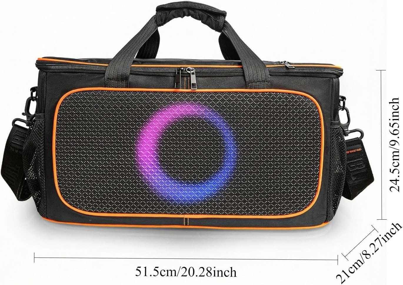 Carrying Case Compatible with JBL PartyBox On The Go Speaker,Travel Storage Bag Fits for JBL PartyBox On-The-Go Essential Protable Party Speaker and Wireless Mic(Bag Only,No Shoulder Strap) - Image 5