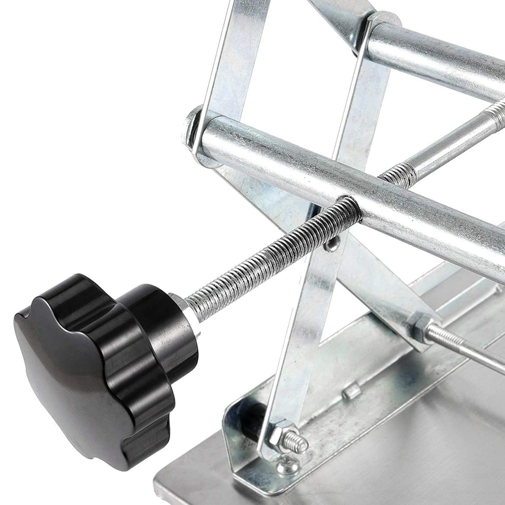 2 supporti di sollevamento – Piattaforma cric a forbice per laboratori, altezza tavolo espandibile, regolabile equint da laboratorio per un facile sollevamento e stabilità