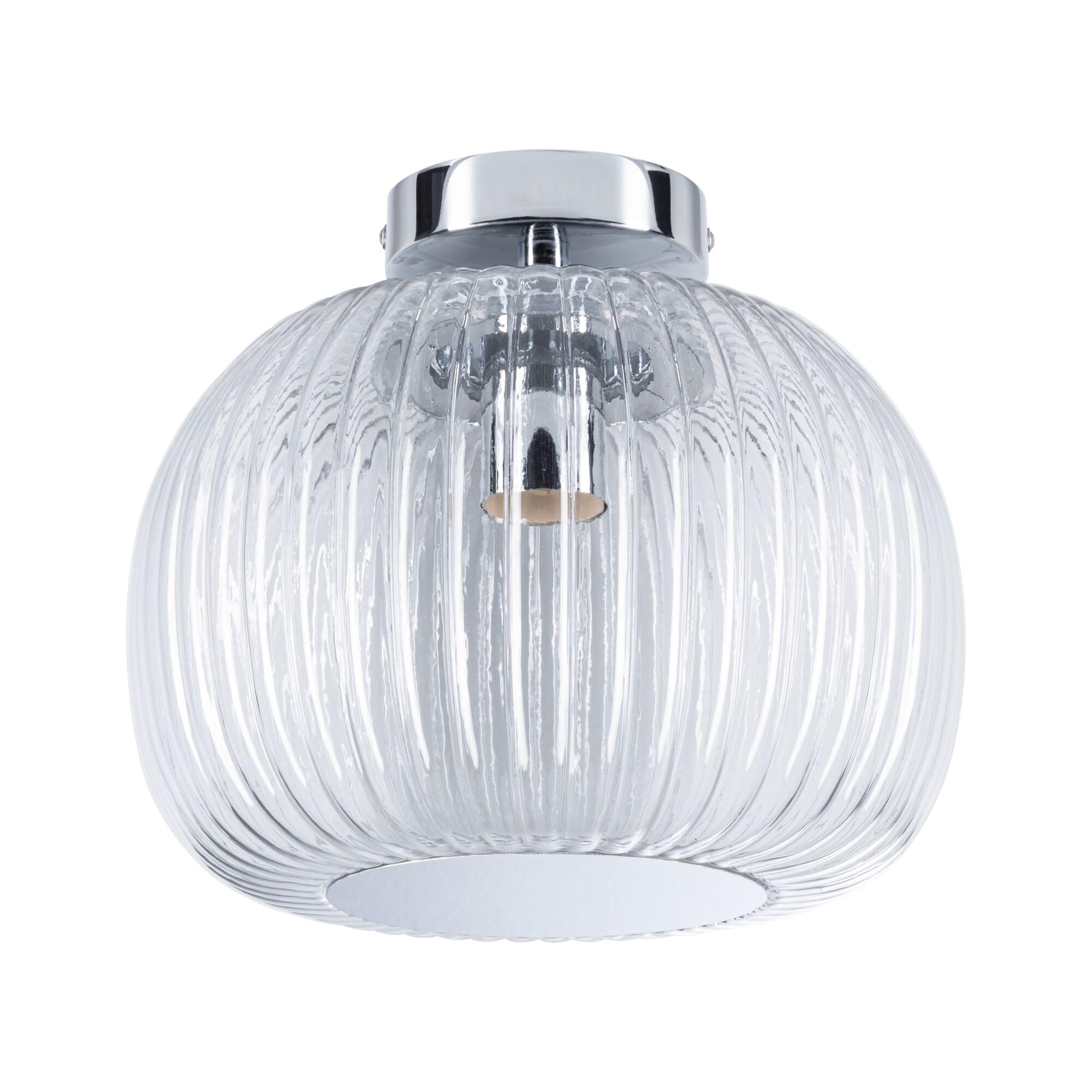 Paulmann 71142 Selection Bathroom Deckenleuchte Ruya IP44 E27 230V max. 60W Glas, Chrom Wand-/Deckenleuchte, Badbeleuchtung