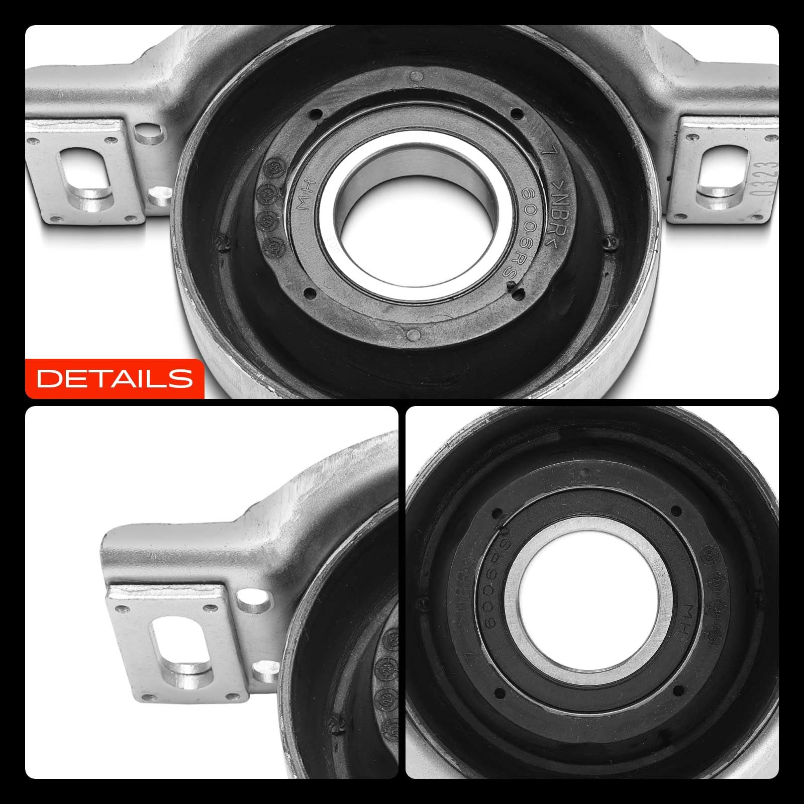 Frankberg Roulement pour arbre de transmission, roulement d'arbre de | cardan Compatible avec: Classe C, modèle T S203, SLK R172, Classe CLC CL203, CLK C209, CLK Cabriolet A209, SL R230