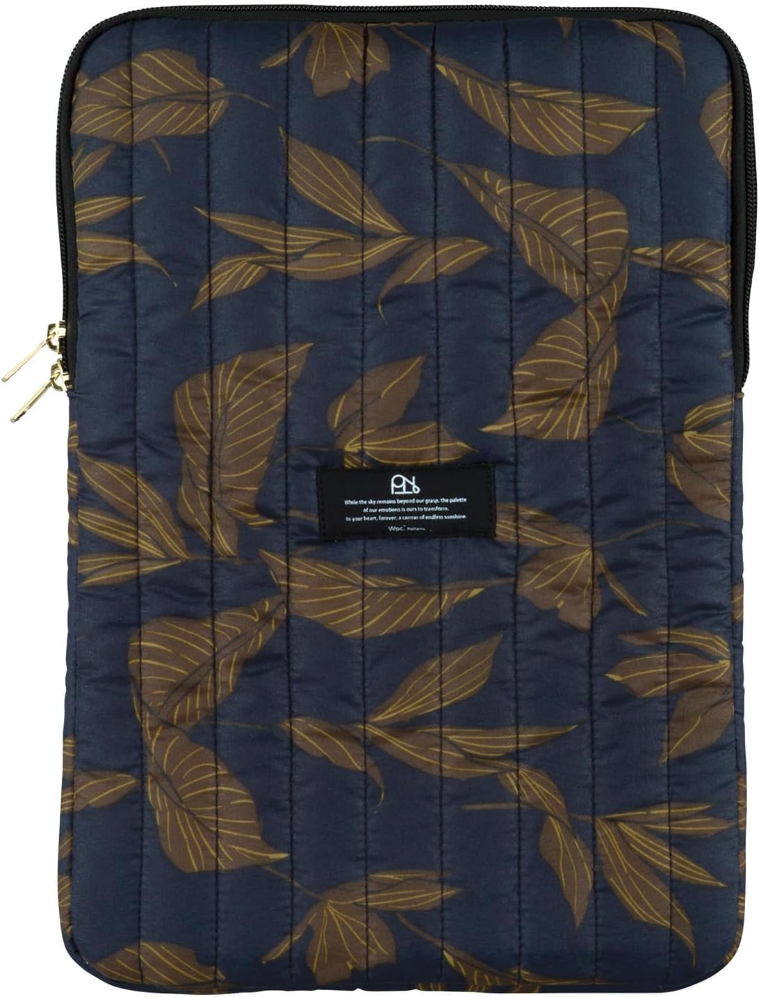 [2025] Wpc. Patterns Waterproof Quilted PC Case L Leaf W166-9125-204