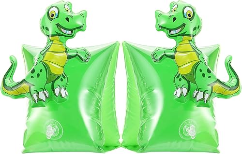 HeySplash Brazaletes inflables para niños (de 3 a 6 años), mangas flotantes para brazo de piscina, tubo flotante, alas de agua, para natación, hasta